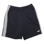 PUMA Mens Shorts Black & Grey Casual XL W31 Polyester Blend Elastic Waist