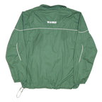 NIKE Mens Green Spartan Track Jacket XL Polyester Blend Zip Sportswear