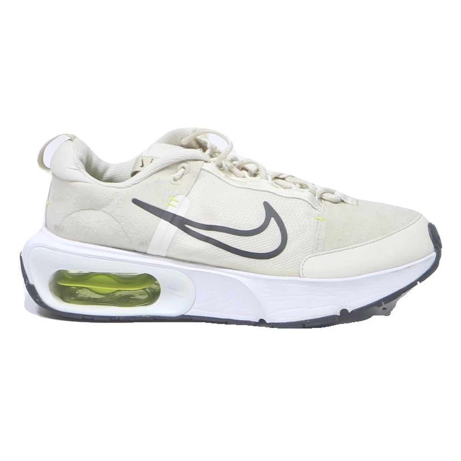NIKE Air Max 2021 Mens Low Top Trainers Cream & White Synthetic UK 7.5