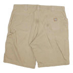 CARHARTT Mens Shorts Beige Casual Cotton Blend 3XL W38 Workwear Carpenter Pocket
