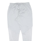 NIKE Mens Joggers White Reflective Pattern M W30 L28 Athletic Slim Fit Zip