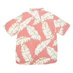 BATIK BAY Mens Hawaiian Shirt Red Floral L