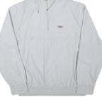 FILA Mens White Hooded Jacket 2XL Polyester Blend Zip Casual Sportswear