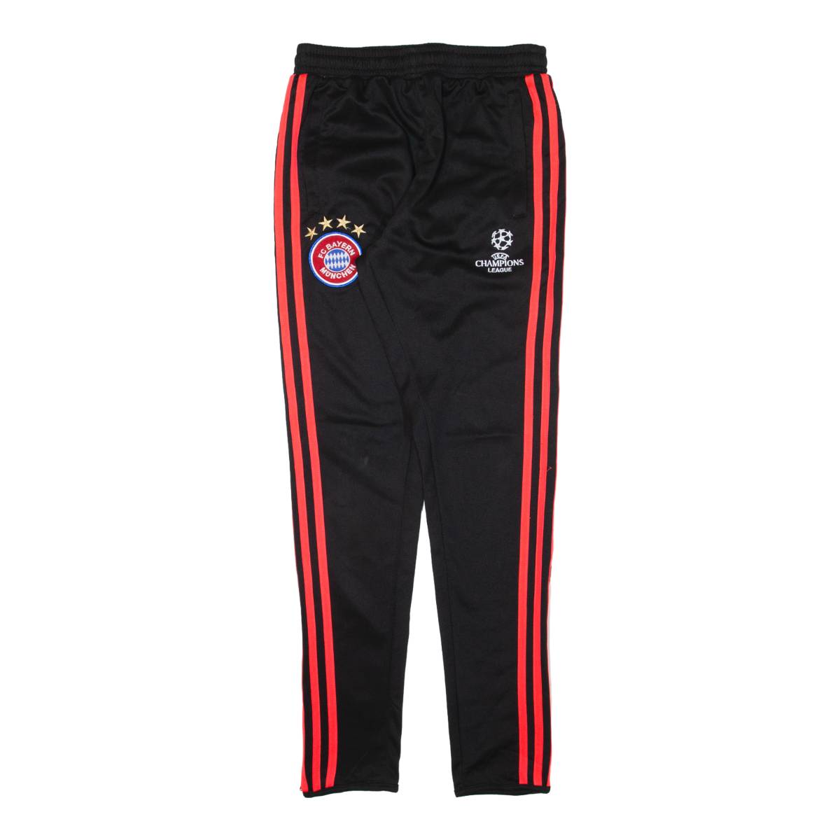ADIDAS FC Bayern Munchen Womens Track Pants Black Tapered L W26 L29