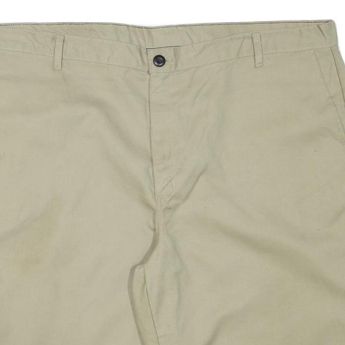 DICKIES Mens Shorts Beige Casual Cotton Blend 3XL W44 Utility Workwear