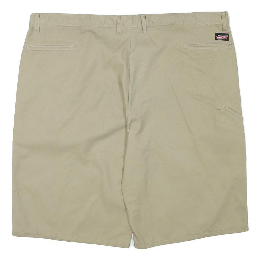 DICKIES Mens Shorts Beige Casual Cotton Blend 3XL W44 Utility Workwear