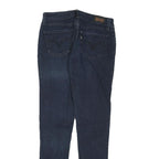 LEVI'S Womens Jeans Blue Regular Skinny Denim Dark W28 L28 Stretch Classic