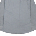 LAUREN RALPH LAUREN Womens Blue & White Check Shirt XL Classic Button-Down