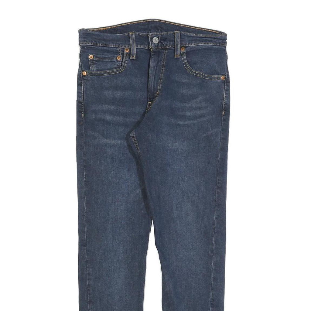 LEVI'S 512 Tapered Mens Jeans Blue Slim Tapered Denim Medium W30 L30 Stylish