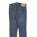 LEVI'S 512 Tapered Mens Jeans Blue Slim Tapered Denim Medium W30 L30 Stylish
