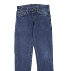 CARHARTT Womens Regular Fit Blue Denim Jeans W30 L32 Classic Cotton Blend Zip