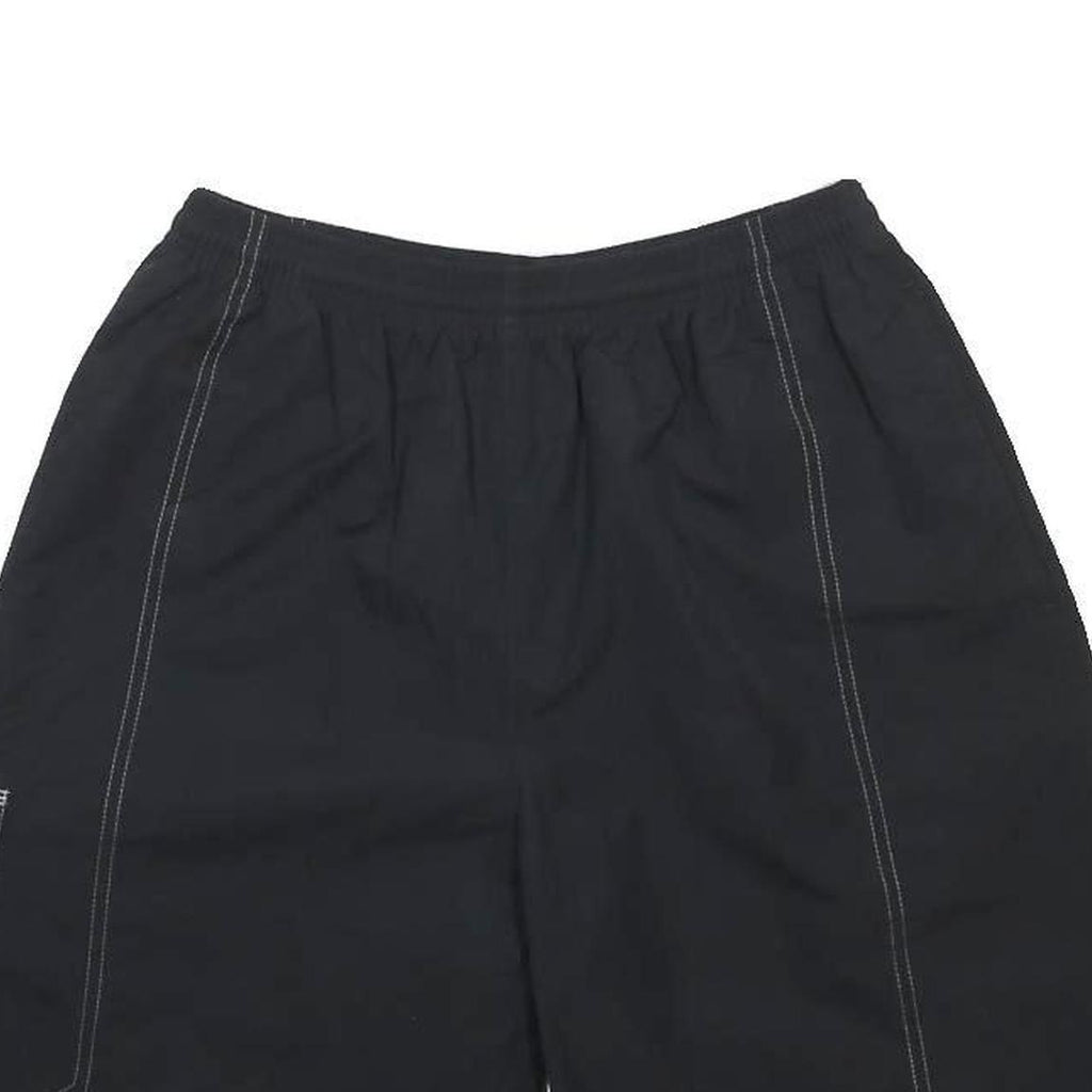 ADIDAS Mens Black Casual Shorts M W26 Polyester Comfort Sportswear