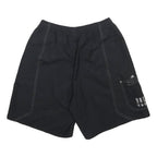 ADIDAS Mens Black Casual Shorts M W26 Polyester Comfort Sportswear