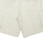 CALVIN KLEIN JEANS Mens Shorts Beige Cargo XL W34 Cotton Blend Casual Pocketed