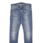 LEVI'S 510 Mens Jeans Blue Slim Skinny Denim Medium W30 L34 Authentic Casual