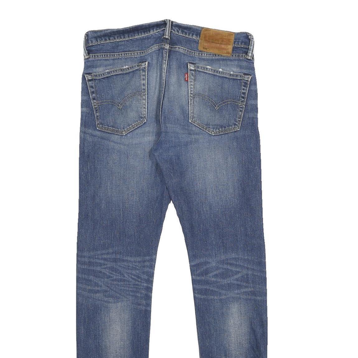 LEVI'S 510 Mens Jeans Blue Slim Skinny Denim Medium W30 L34 Authentic Casual