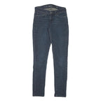 LEVI'S Womens Jeans Blue Slim Skinny Denim Medium W26 L29 Cotton Blend Zip