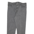 CARHARTT Womens Slim Grey Jeans Denim W34 L28 Casual Zip Cotton Blend