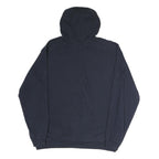CARHARTT Mens Navy Hoodie L Cotton Hooded Sweatshirt Logo Print