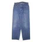 LEVI'S Mens Relaxed Blue Denim Jeans W29 L29 Classic Cotton Blend Zip