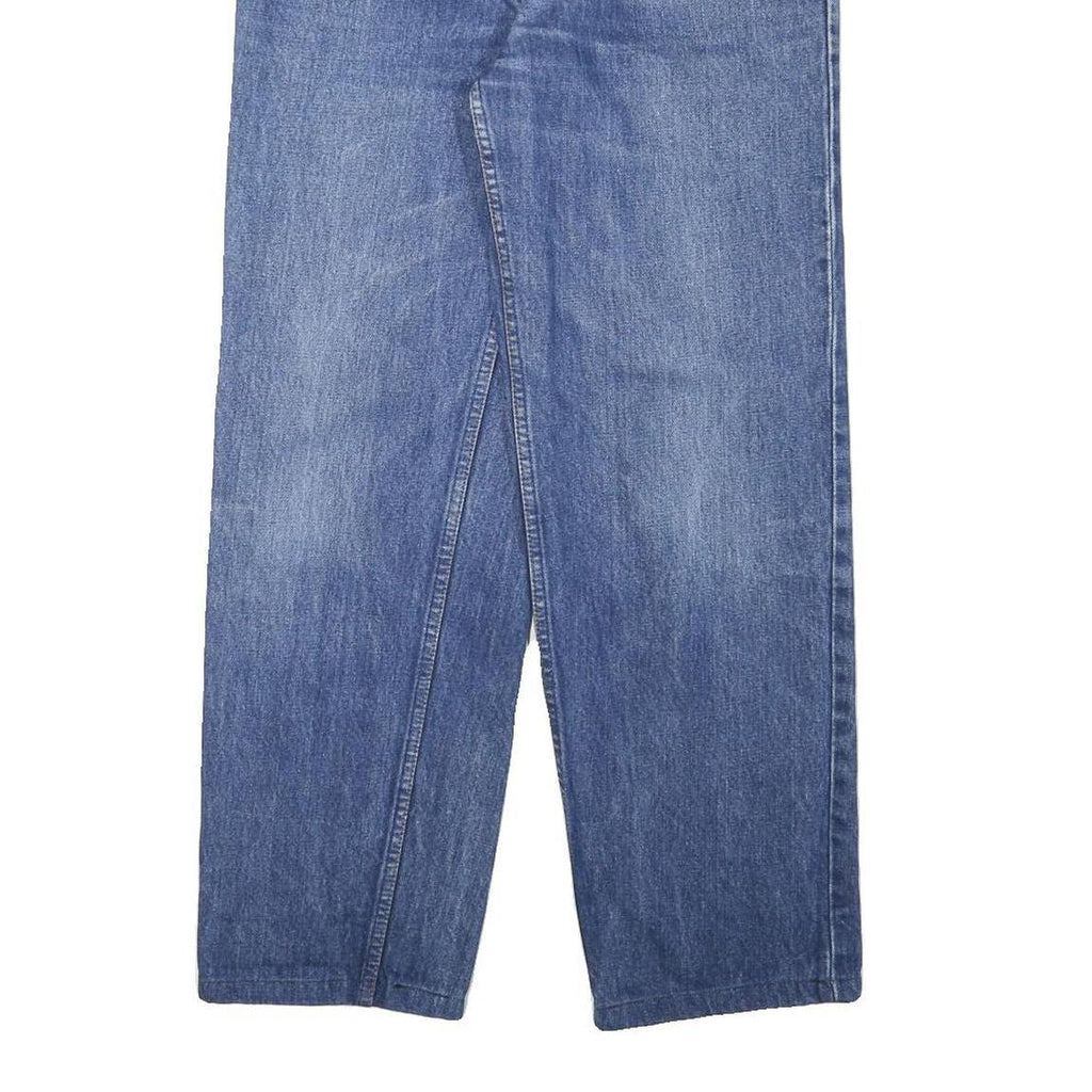 LEVI'S Mens Relaxed Blue Denim Jeans W29 L29 Classic Cotton Blend Zip