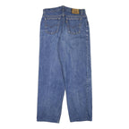 LEVI'S Mens Relaxed Blue Denim Jeans W29 L29 Classic Cotton Blend Zip