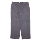MARSUM Mens Trousers Grey Regular Straight W36 L28