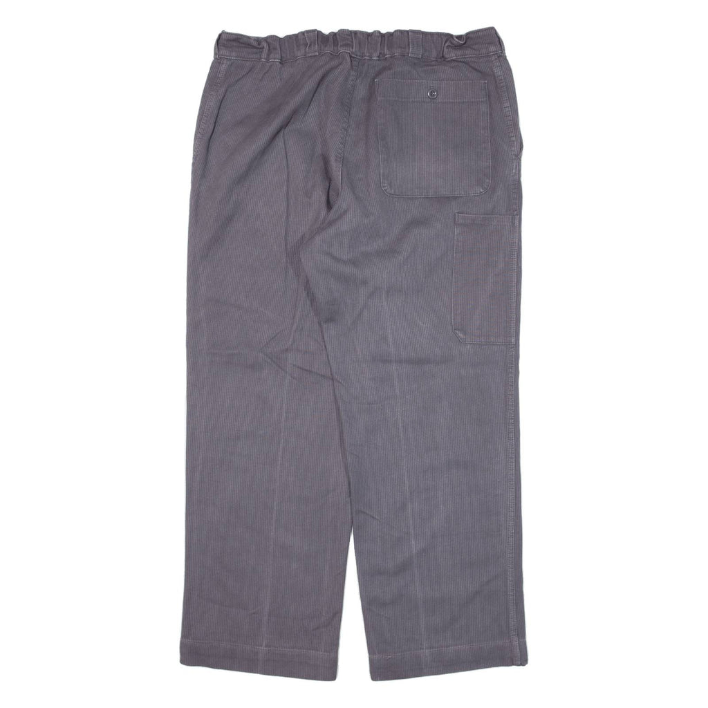 MARSUM Mens Trousers Grey Regular Straight W36 L28