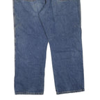 DICKIES Mens Jeans Blue Regular Straight Denim Medium W48 L30 Classic Zip