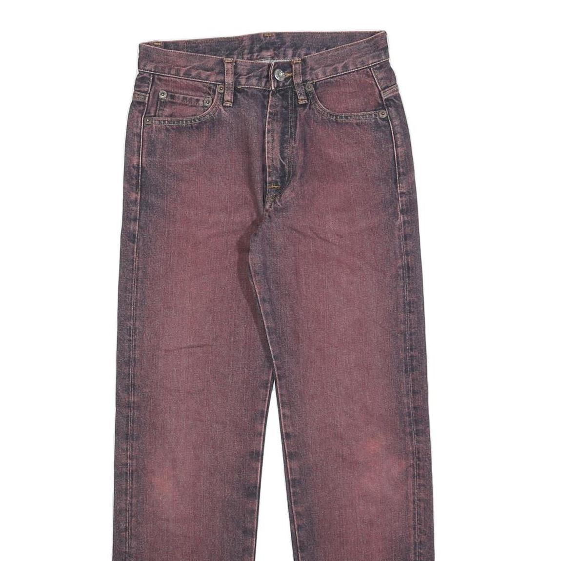 REPLAY Womens Jeans Regular Straight Denim Rinse W24 L26 Casual Stylish