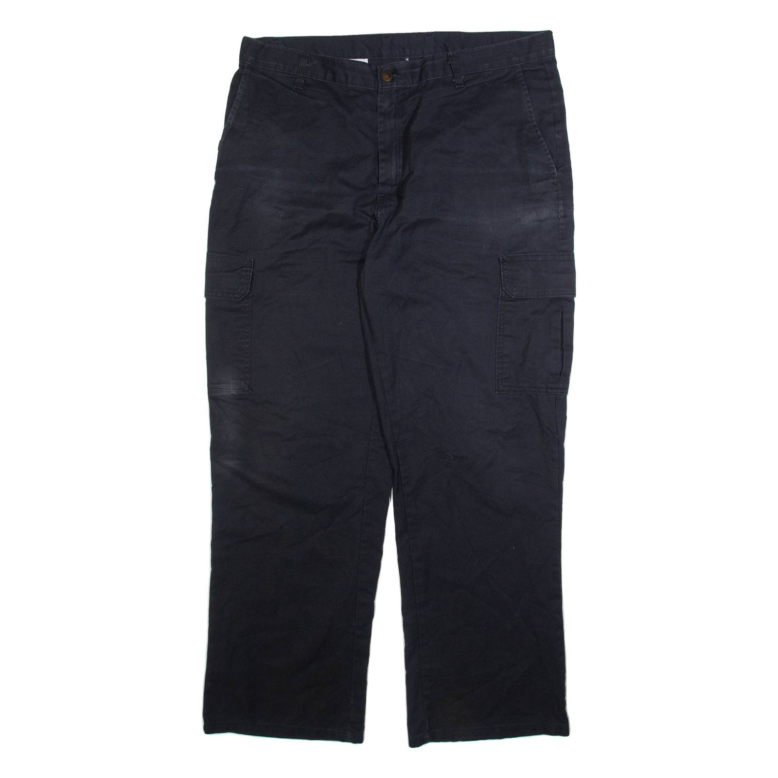DICKIES Cargo Mens Trousers Grey Relaxed Straight W38 L32