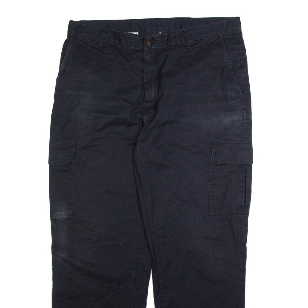 DICKIES Cargo Mens Trousers Grey Relaxed Straight W38 L32