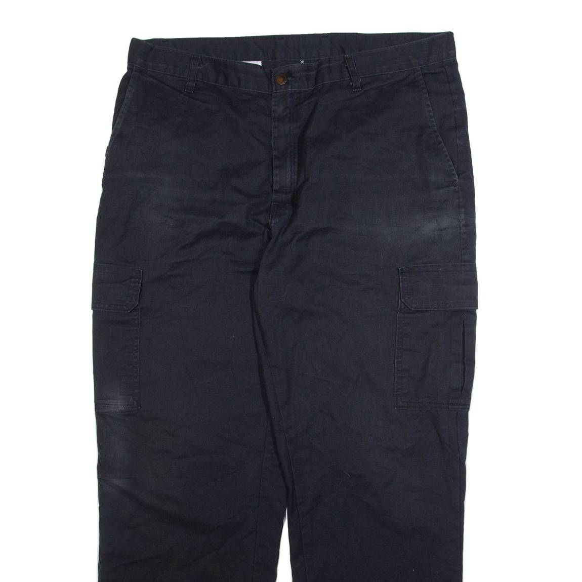 DICKIES Cargo Mens Trousers Grey Relaxed Straight W38 L32