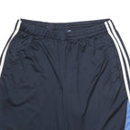 ADIDAS Mens Shorts Navy Blue & Light Blue Casual Polyester Blend M W28