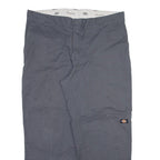 DICKIES Mens Trousers Grey Relaxed Straight W40 L28