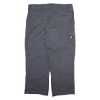 DICKIES Mens Trousers Grey Relaxed Straight W40 L28