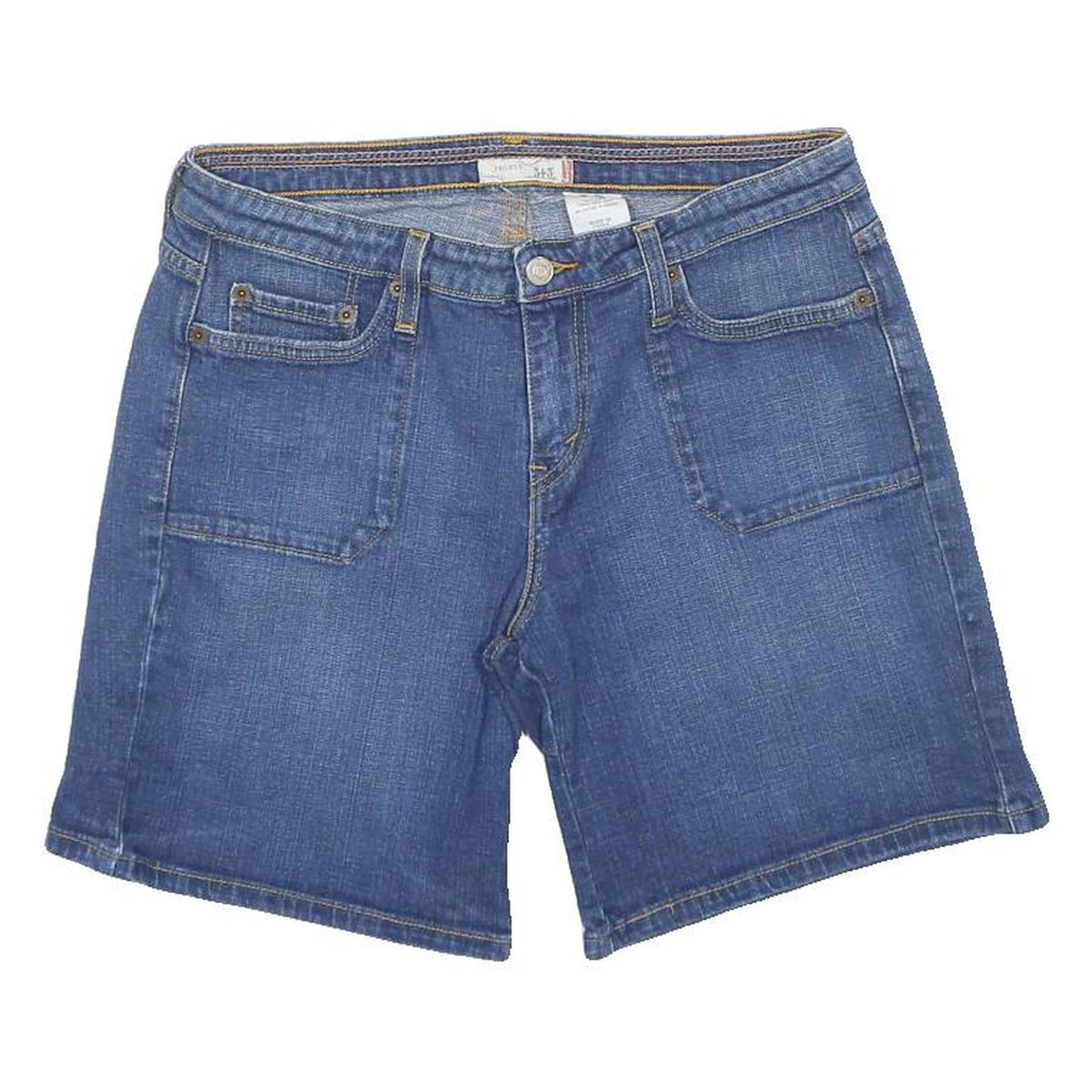 LEVI'S Mens Denim Blue Casual Shorts M W30 Classic Cotton Blend Relaxed Fit