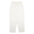 ROSNER Womens Trousers Cream Relaxed Tapered W24 L29