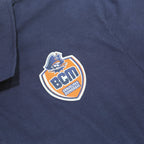 KAPPA Mens Blue & Gold BCM Short Sleeve Basic Polo Shirt 2XL Cotton Blend