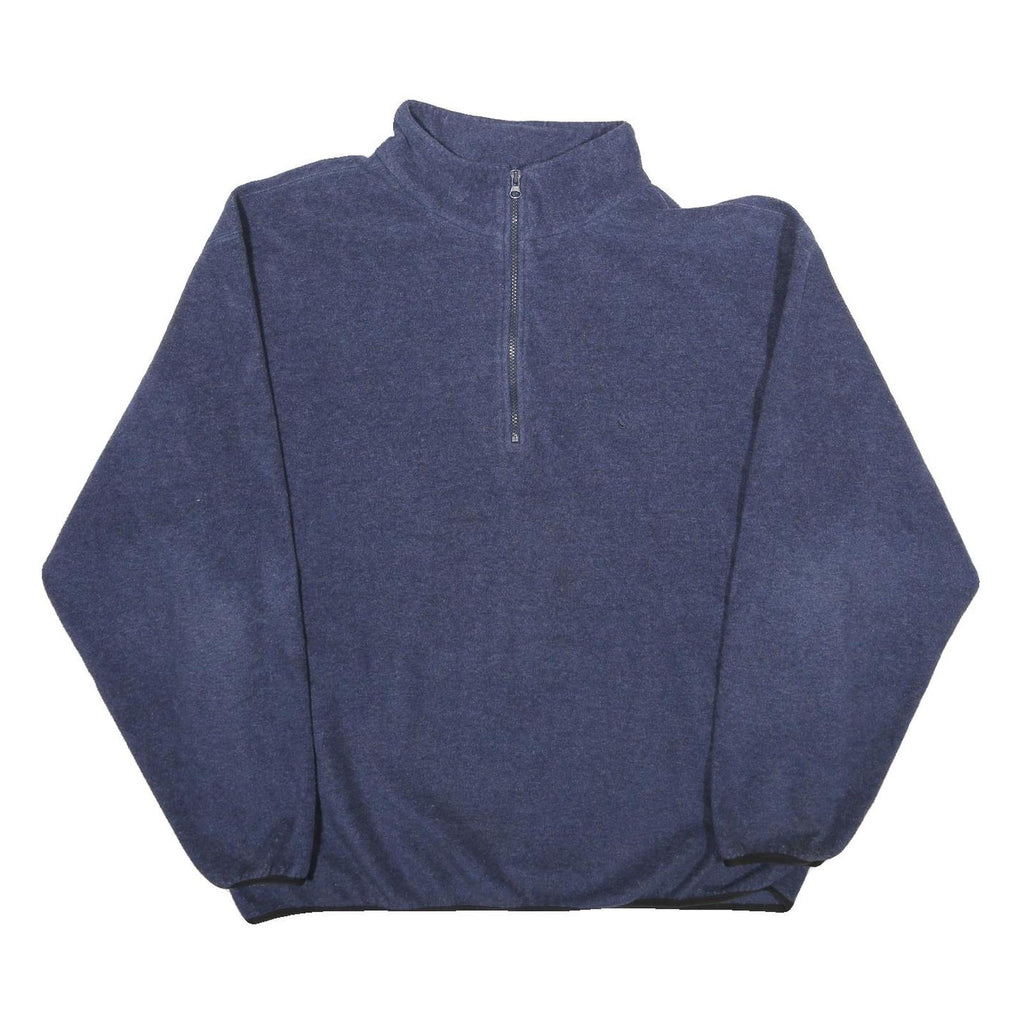 NAUTICA Mens Blue Plain Pattern Pullover Crew Neck Basic Knit 2XL Polyester