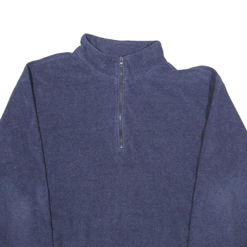 NAUTICA Mens Blue Plain Pattern Pullover Crew Neck Basic Knit 2XL Polyester