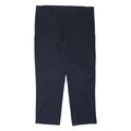 DICKIES Mens Regular Fit Navy Blue Polyester Blend Trousers W42 L31 Workwear Zip