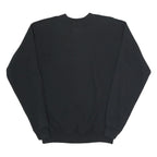 HANES Mens Black Antelope Crossing Cougars Crew Neck S Cotton Sweatshirt