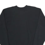 HANES Mens Black Antelope Crossing Cougars Crew Neck S Cotton Sweatshirt