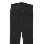 LEVI'S Mens Jeans Black Slim Skinny Denim W30 L28 Classic Cotton Blend Zip
