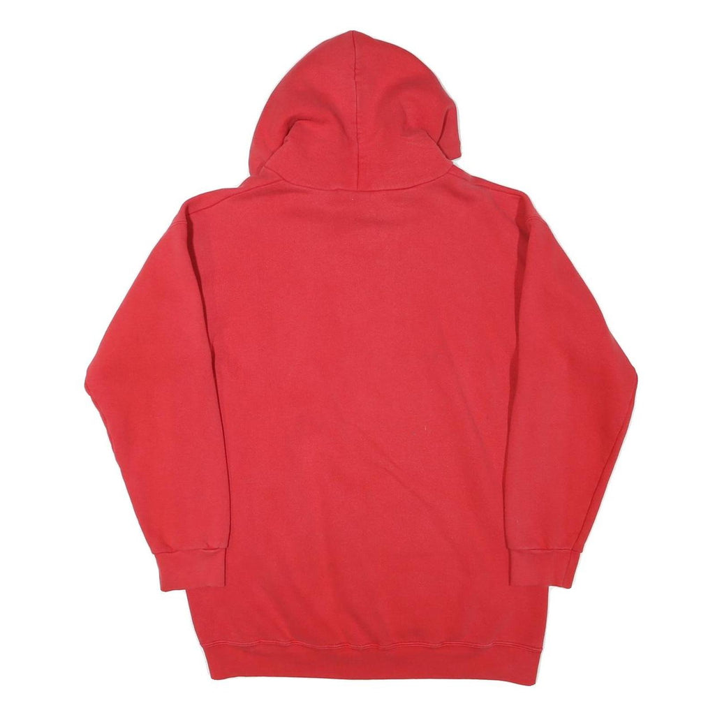 JERRY LEIGH Mens Red All American Pullover Hoodie M Cotton Blend Casual