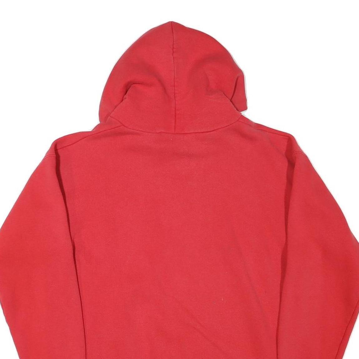 JERRY LEIGH Mens Red All American Pullover Hoodie M Cotton Blend Casual