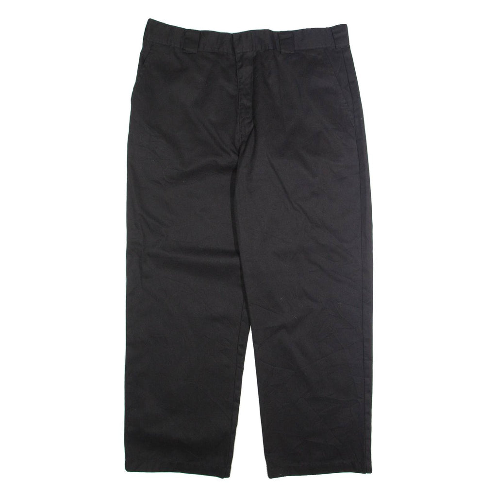 DICKIES Chino Mens Trousers Black Regular Straight W40 L30