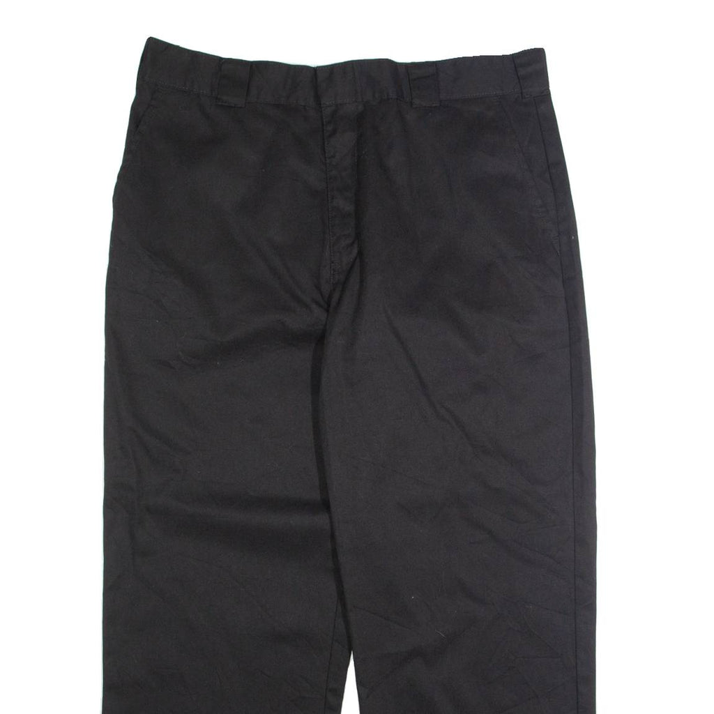 DICKIES Chino Mens Trousers Black Regular Straight W40 L30