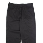 DICKIES Chino Mens Trousers Black Regular Straight W40 L30